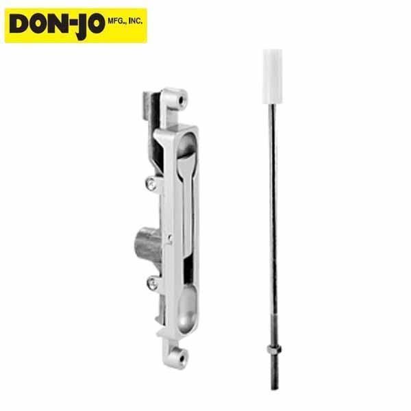 Don-Jo Don-Jo: Aluminum Door Flush Bolt DNJ-1550-SL